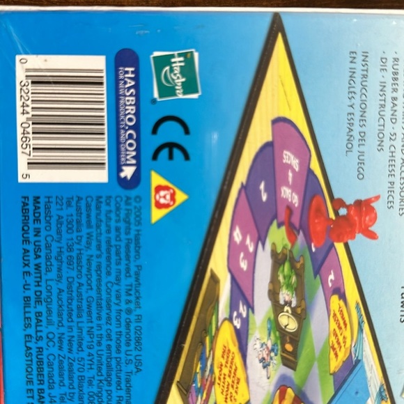 MOUSE TRAP Board Game 2005 Milton Bradley NEW Factory Sealed HASBRO - Picture 4 of 4